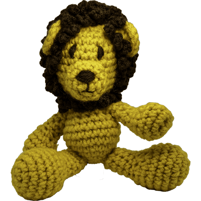 Market on Blackhawk:  Large Lion Stuffed Animal Hand-Crocheted - Large Lion  |   Pretty Cute Creations by Judi
