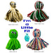 Market on Blackhawk:  Little Fit Stress Relievers - I'm a Little Fit  (Solid Green)  |   Rag Rug Haven