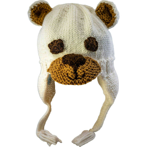 Market on Blackhawk:  Polar Bear Earflap hat - Default Title  |   Pretty Cute Creations by Judi