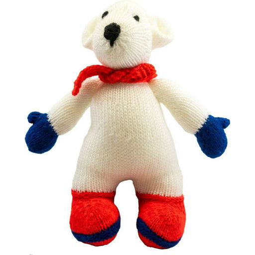 Market on Blackhawk:  Polar Bear with Scarf - Default Title  |   Pretty Cute Creations by Judi