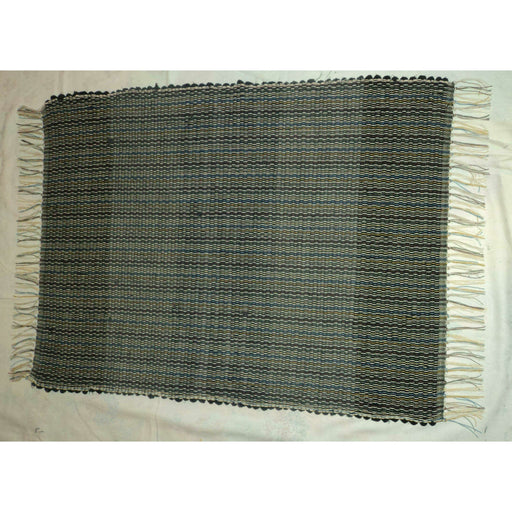 Market on Blackhawk:  Rag Rugs: Corduroy (loom-made by hand) - Dark Corduroy  |   Rag Rug Haven