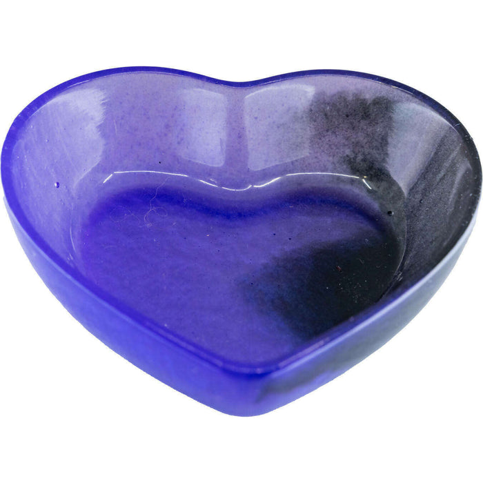 Market on Blackhawk:  Resin Bowls - Small - Purple Heart Bowl  (3" wide, 2.5" tall, 0.87" tall, 1.3 oz.)  |   Mystic Creations