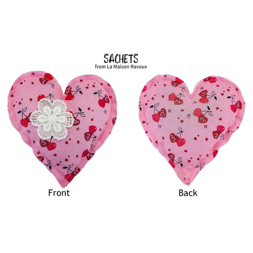 Market on Blackhawk:  Rose Heart Sachets (handmade) - Sachet Design 6  |   LA MAISON RAVOUX