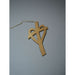 Market on Blackhawk:  Scroll Saw Wood Ornament: Heart Cross - wood heart cross ornament  |   Rag Rug Haven