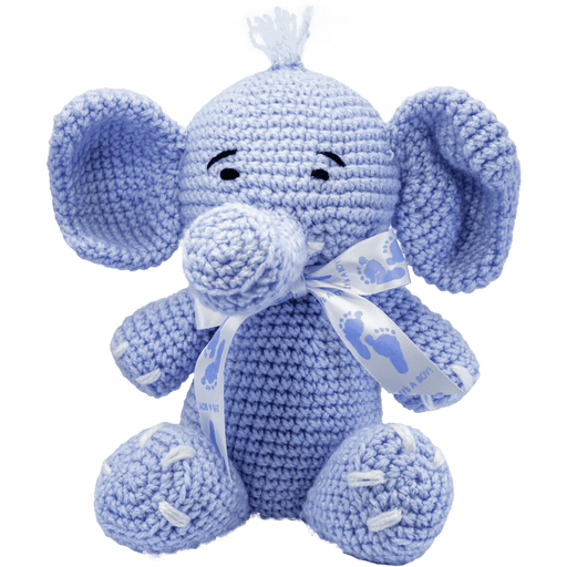 Market on Blackhawk:  Small Elephant - Blue  |   Pretty Cute Creations by Pat