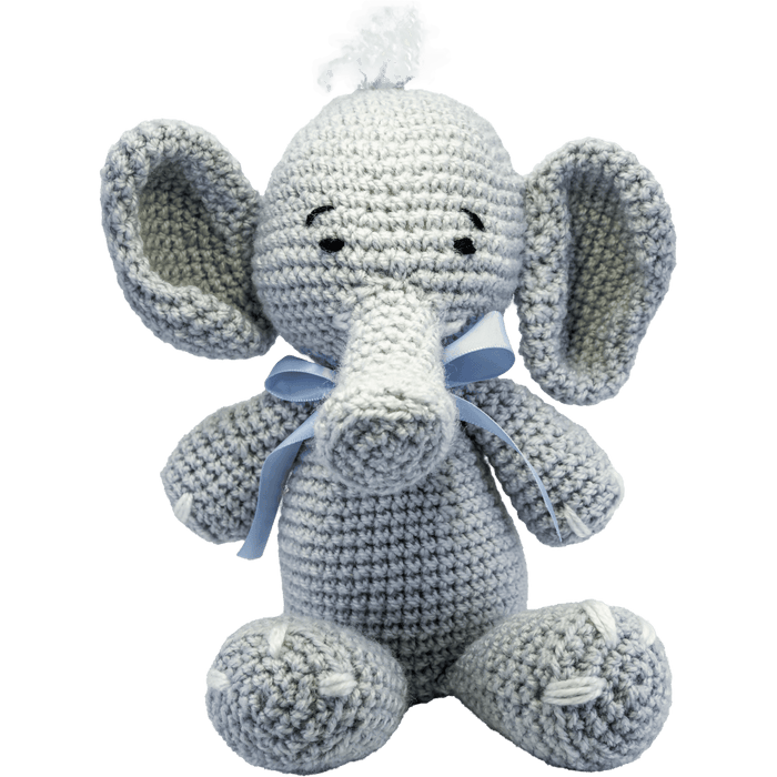 Market on Blackhawk:  Small Elephant - Grey  |   Pretty Cute Creations by Pat