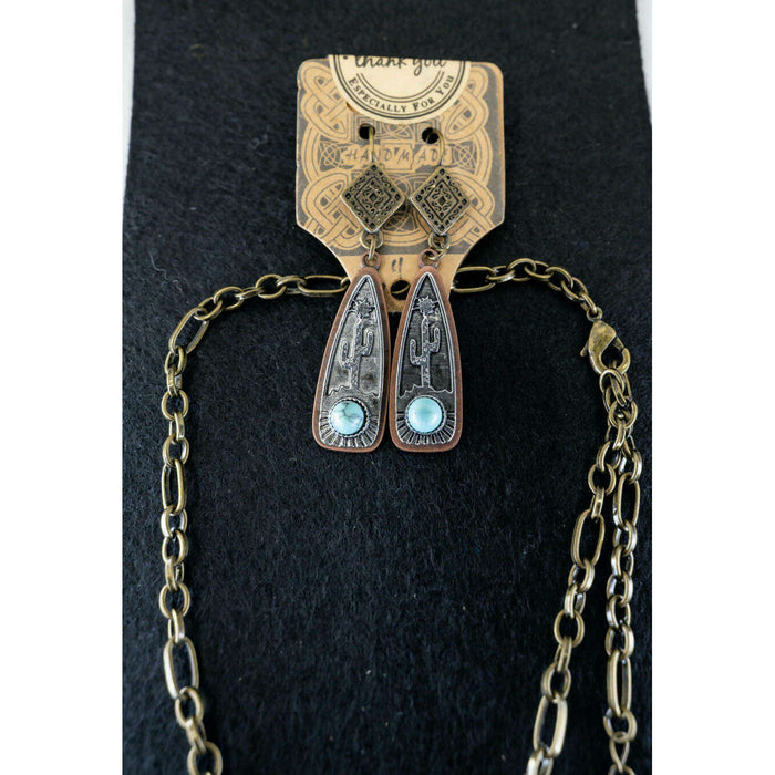 Market on Blackhawk:  Southwest Necklace & Earrings Set   |   Cowgirl Pretty