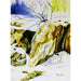 Market on Blackhawk:  Waterfall Watercolor Card (4" x 5")   |   Natalie Campbell