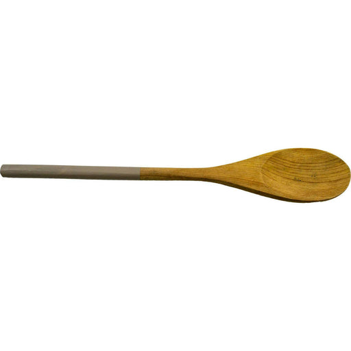 Market on Blackhawk:  Wooden Kitchen utensils with painted handles (#1667) - Short Spoon  (1.63" x 10" x 0.25", 0.5 oz.)  |   Quilts by Barb
