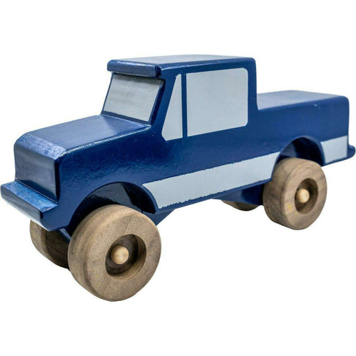 Market on Blackhawk:  Wooden Toy Trucks - Blue Wooden Toy Truck B  |   CBs Woodworking
