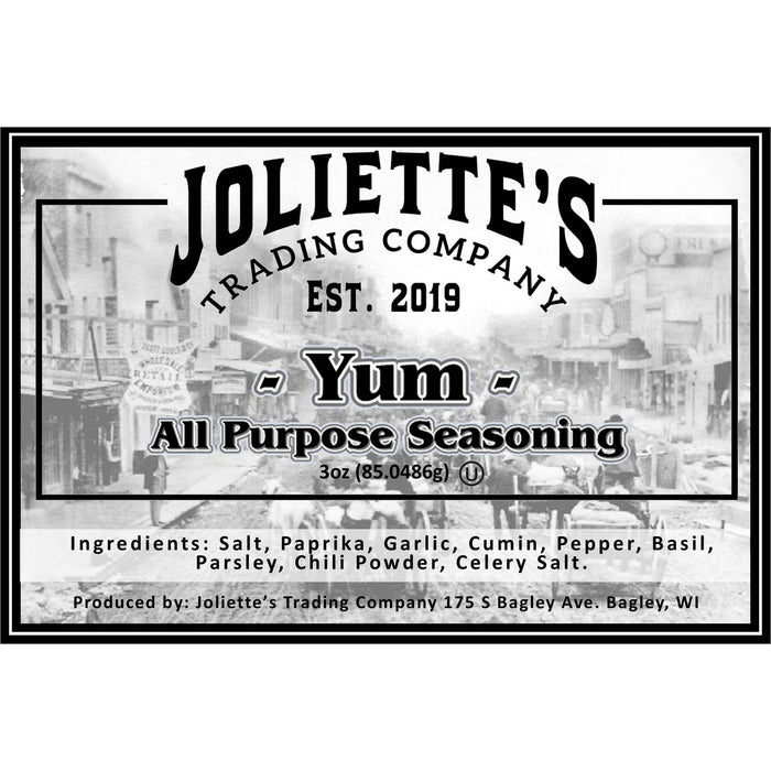 Market on Blackhawk:  Yum All Purpose Seasoning   |   Joliettes Trading Company
