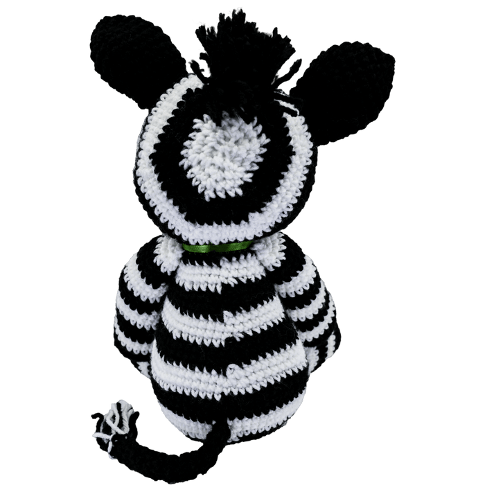 Market on Blackhawk:  Zebra Stuffed Animal - Hand-Crocheted   |   Pretty Cute Creations by Pat