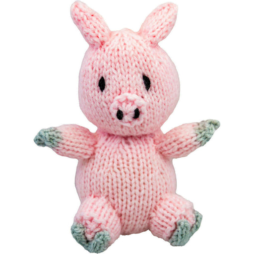 Market on Blackhawk:  Piggy Stuffed Animal (Hand-Knitted) - Piggy  |   Pretty Cute Creations by Judi