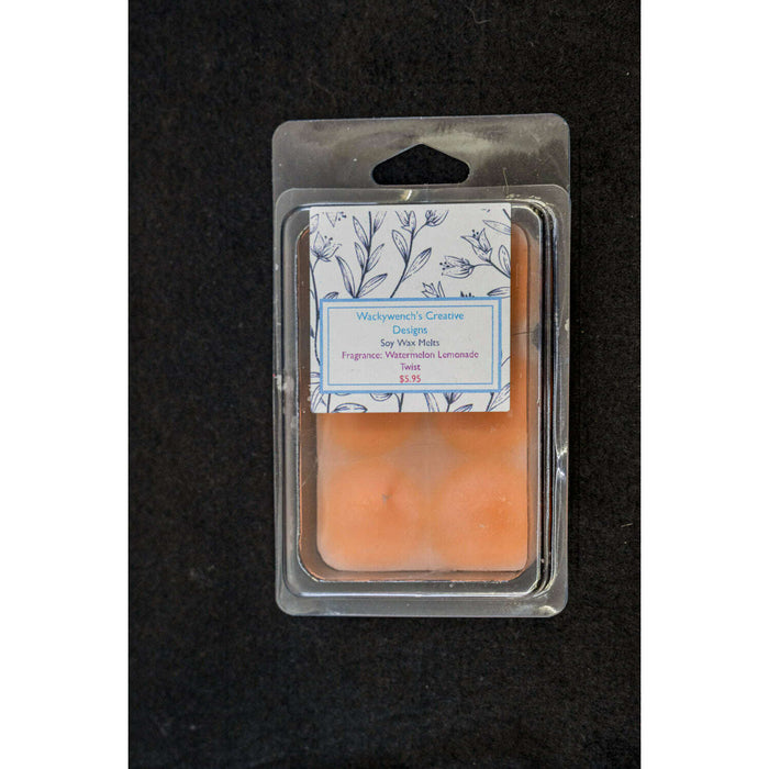 Market on Blackhawk:  Soy Wax Melts - Watermelon Lemonade scented - varying shapes (approx. 1.6 oz.)  |   Wacky Wench’s Creative Designs