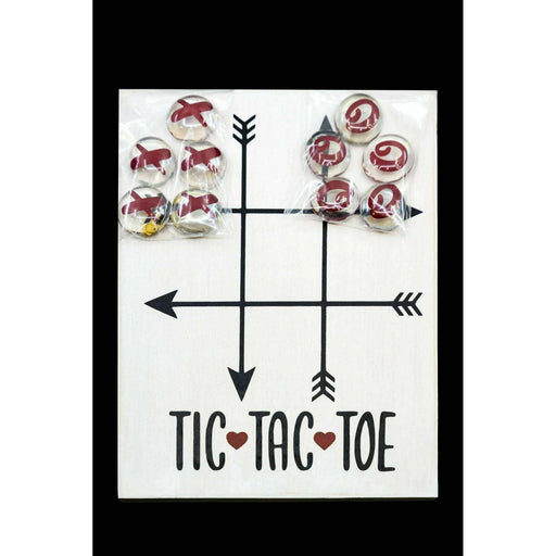 Market on Blackhawk:  Valentine Tic Tac Toe Board - Default Title  |   Ceils Crafts