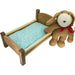 Market on Blackhawk:  Wooden Doll Bed - Handmade   |   CBs Woodworking