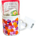 Market on Blackhawk:  Co-Worker Survival Kit in a Mug: Valentine's Day Edition - Heart Handle - Mug is 3.5" tall (12 oz.)  |   Rag Rug Haven